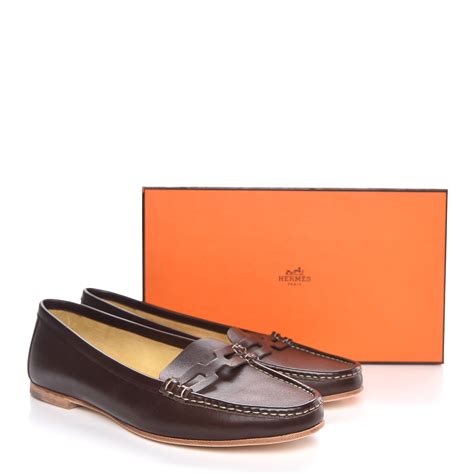 hermes moccasin women